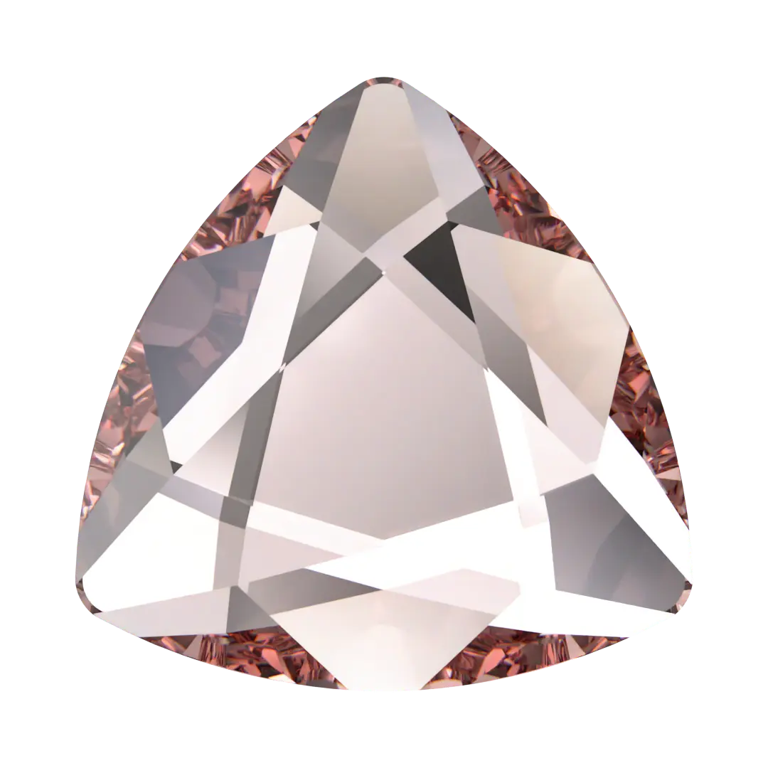 Serinity Hotfix Flat Back Crystals Trilliant (2472) Vintage Rose - Bluestreak Crystals