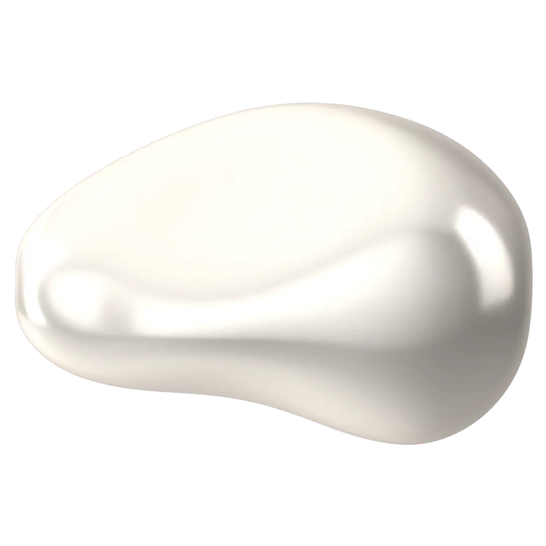 Swarovski Pearls Baroque Drop (5843) Crystal White - Bluestreak Crystals