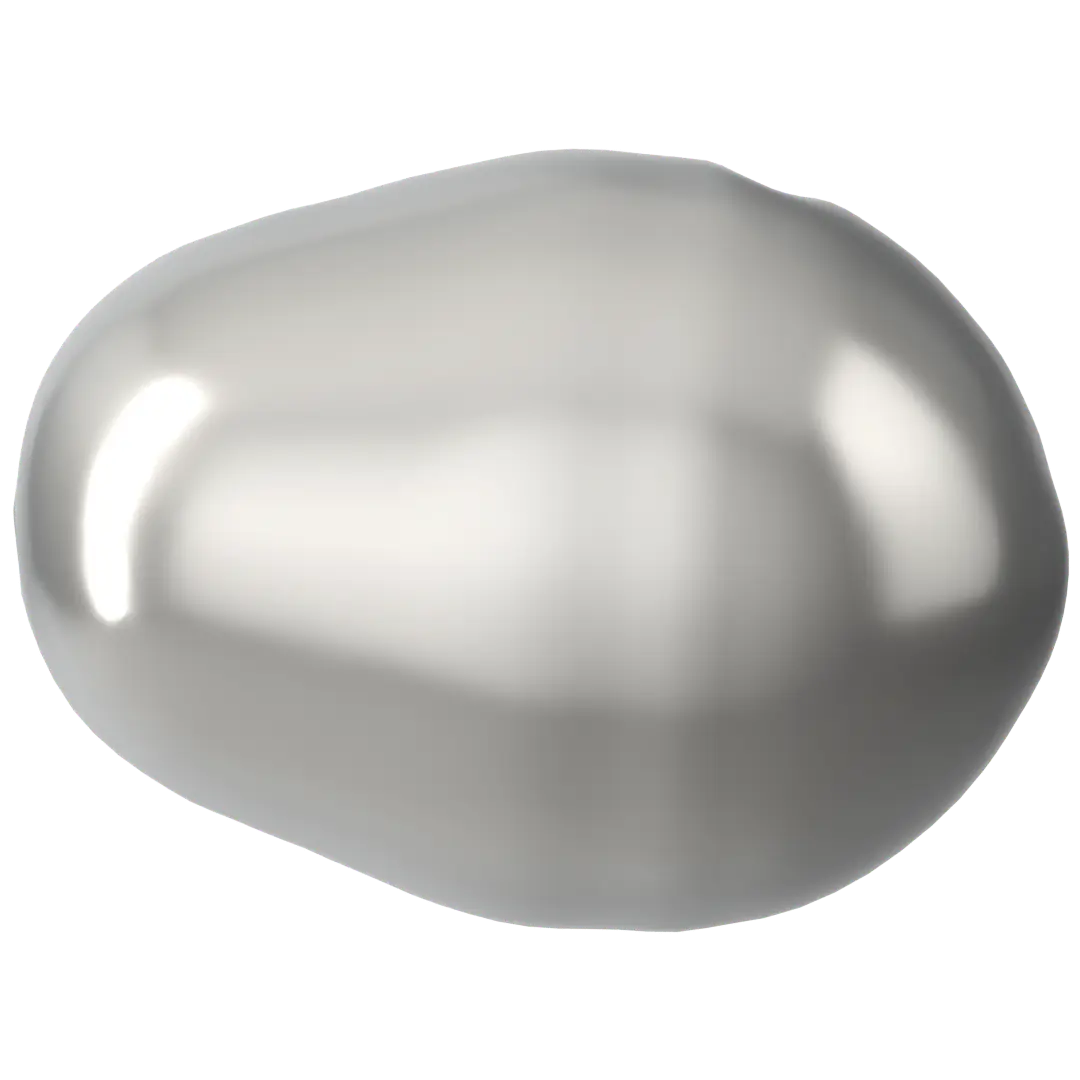 Serinity Pearls Pear (5821) Crystal Light Grey - Bluestreak Crystals