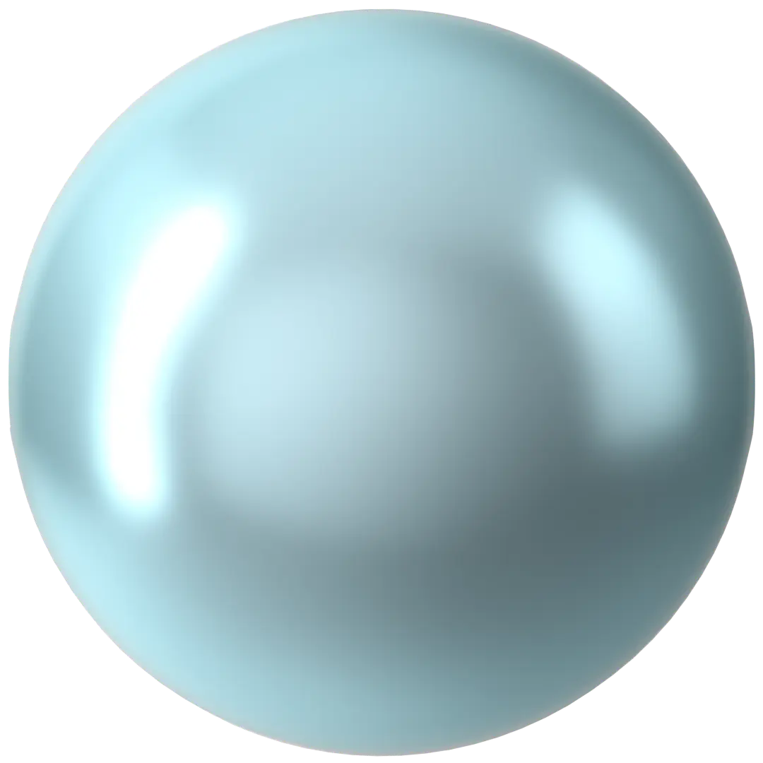 Serinity Pearls Round (5810) Crystal Azore - Bluestreak Crystals