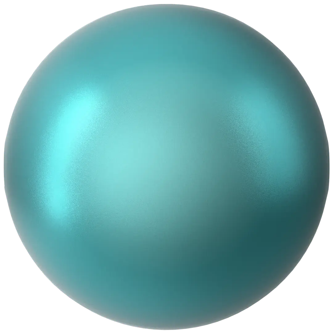 Serinity Pearls Round (5810) Crystal Iridescent Dark Turquoise - Bluestreak Crystals