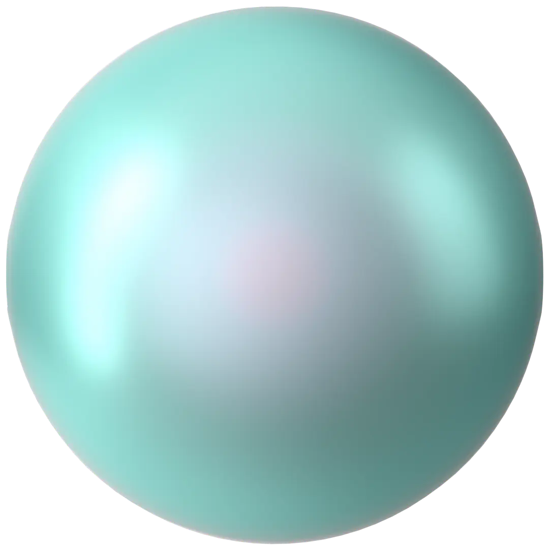 Serinity Pearls Round (5810) Crystal Iridescent Light Turquoise - Bluestreak Crystals