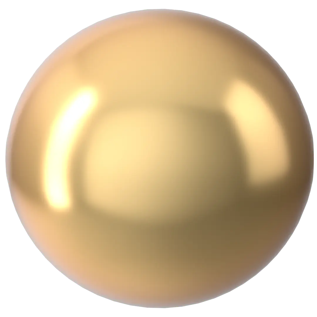 Swarovski Pearls Round Half Drilled (5818) Crystal Gold - Bluestreak Crystals