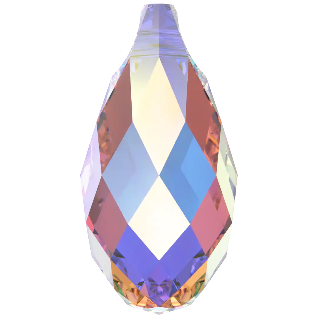 Serinity Pendants Briolette (6010) Crystal AB - Bluestreak Crystals