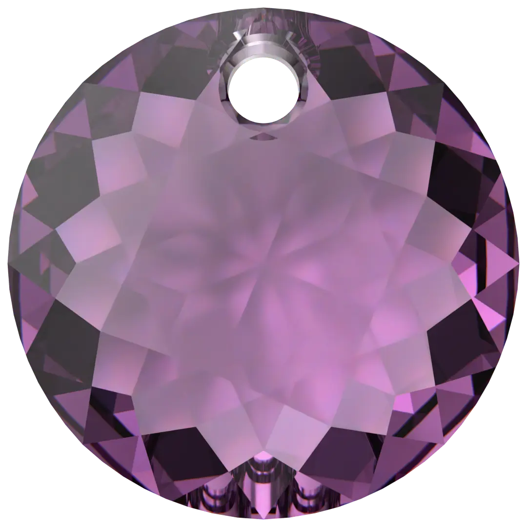 Serinity Pendants Classic Cut (6430) Amethyst - Bluestreak Crystals