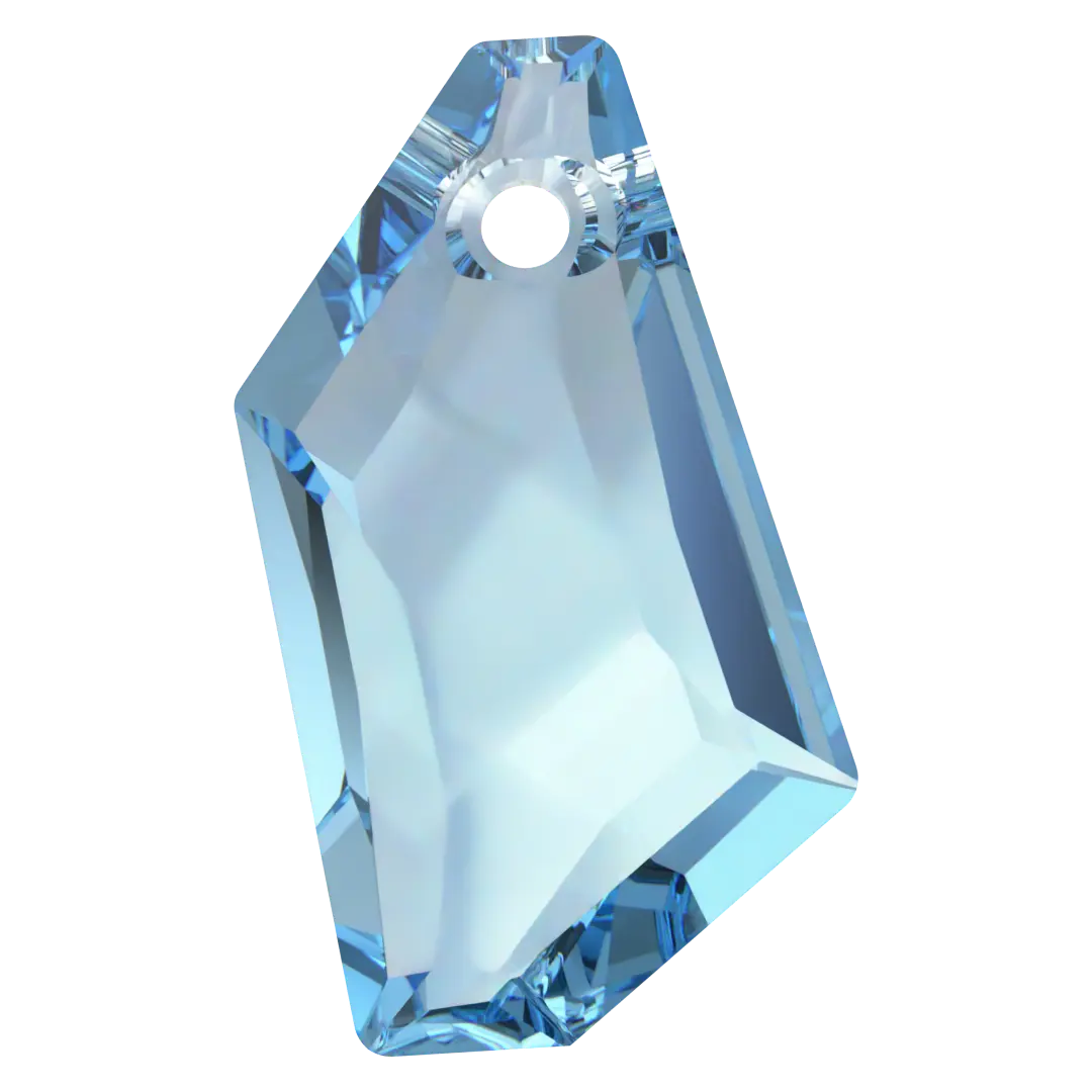 Serinity Pendants De-Art (6670) Aquamarine - Bluestreak Crystals