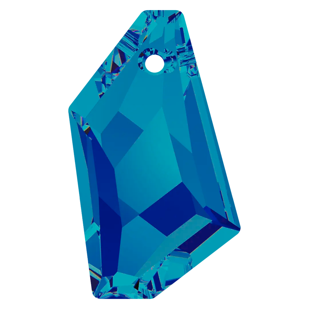Serinity Pendants De-Art (6670) Crystal Bermuda Blue P - Bluestreak Crystals