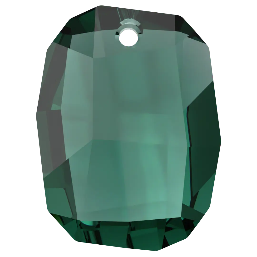 Serinity Pendants Graphic (6685) Emerald - Bluestreak Crystals