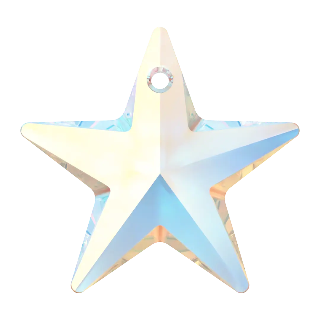 Serinity Pendants Star (6714) Crystal AB - Bluestreak Crystals