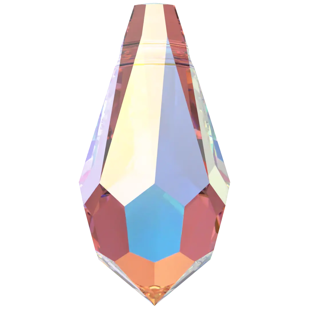 Serinity Pendants Teardrop (6000) Crystal AB - Bluestreak Crystals