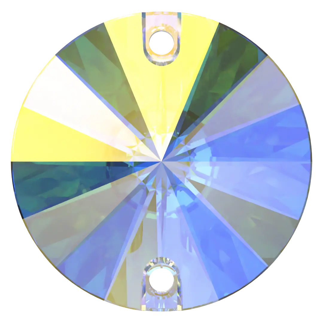 Serinity Sew On Crystals Rivoli (3200) Crystal AB - Bluestreak Crystals