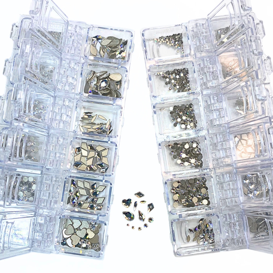 Serinity Flat Back Crystals Non Hotfix Ultimate Mix CRYSTAL