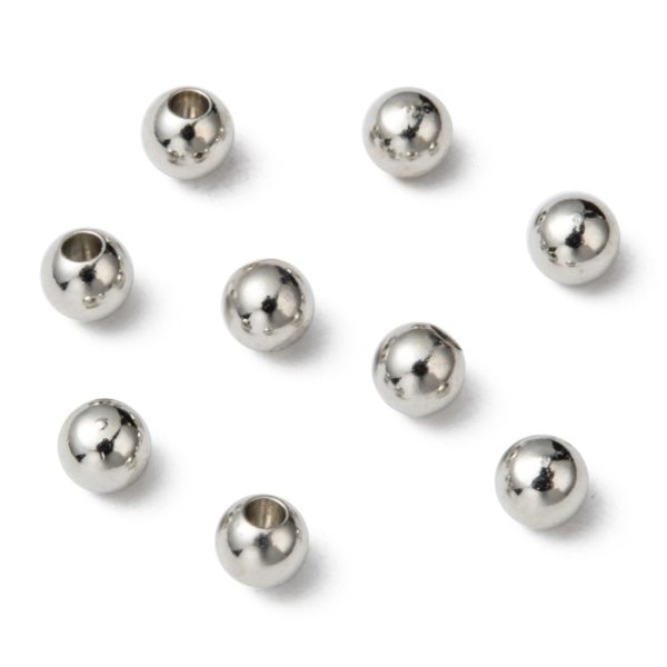 Silver Plated Memory Wire End Caps - Bluestreak Crystals