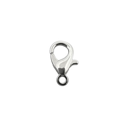 Silver Plated Trigger Clasp - Bluestreak Crystals