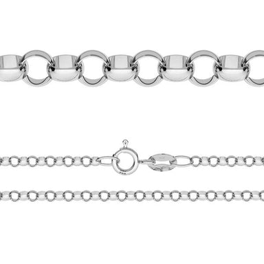 Sterling Silver (925) Belcher Chains - Bluestreak Crystals