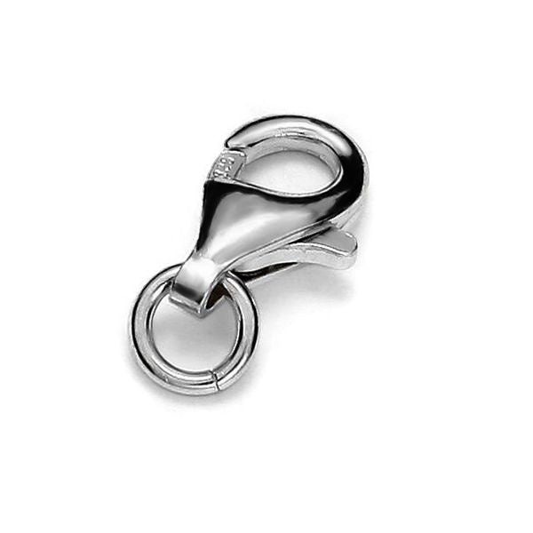 Sterling Silver (925) Trigger Clasp with Jump Ring - Bluestreak Crystals