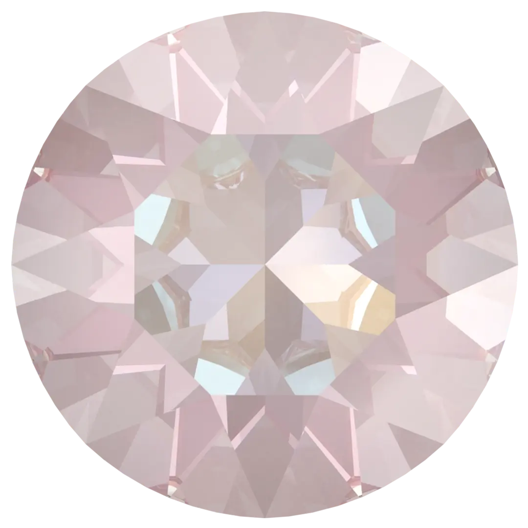 Serinity Chatons Round Stones (1028 & 1088) Crystal Dusty Pink Delite UNFOILED - Bluestreak Crystals