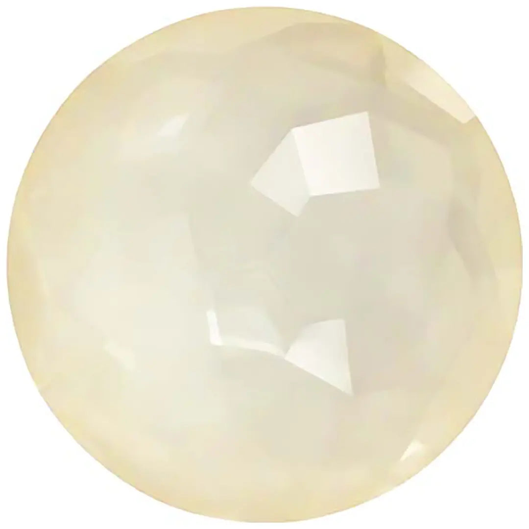 Swarovski Chatons Round Stones Fantasy (1383) Crystal Linen Ignite UNFOILED - Bluestreak Crystals