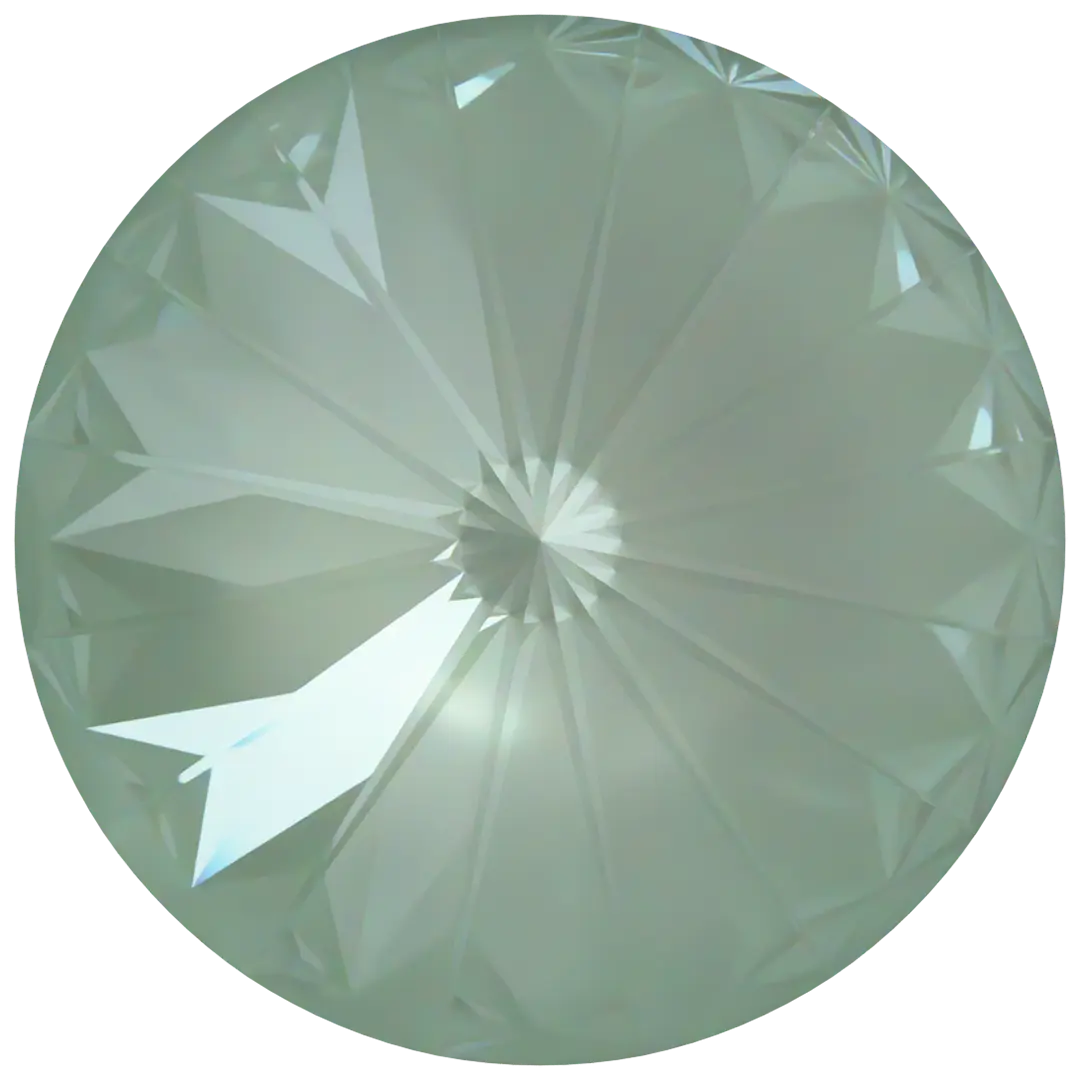 Serinity Chatons Round Stones Rivoli (1122) Crystal Agave Ignite UNFOILED - Bluestreak Crystals