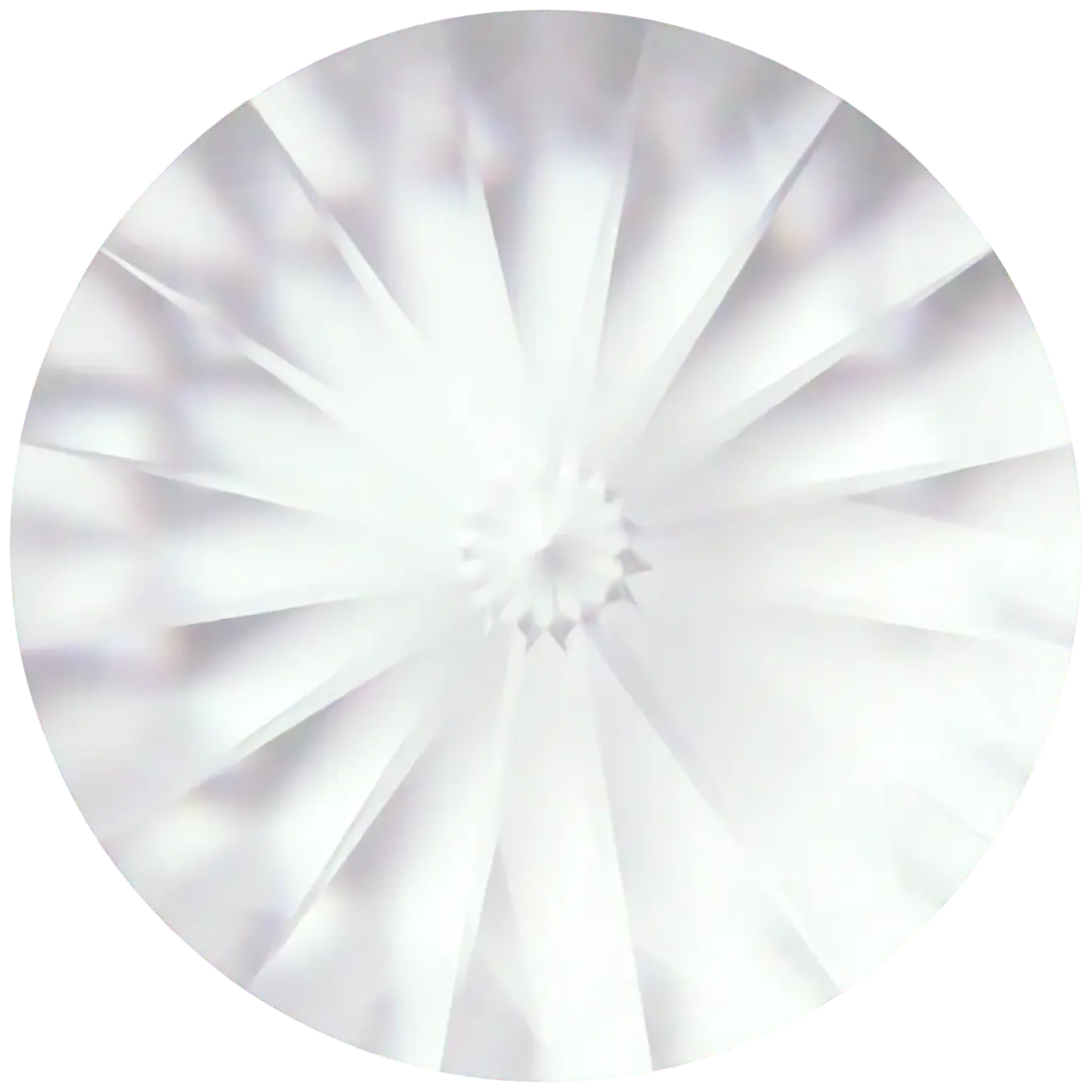 Swarovski Chatons Round Stones Rivoli (1122) Crystal UNFOILED - Bluestreak Crystals