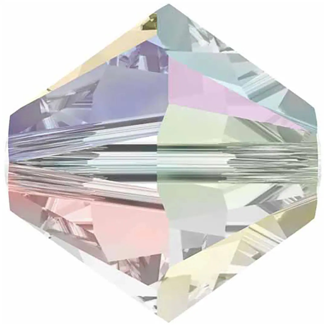Swarovski Crystal Beads Bicone (5328) Crystal AB 2X - Bluestreak Crystals