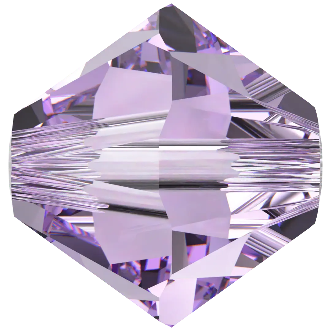 Swarovski Crystal Beads Bicone (5328) Violet - Bluestreak Crystals