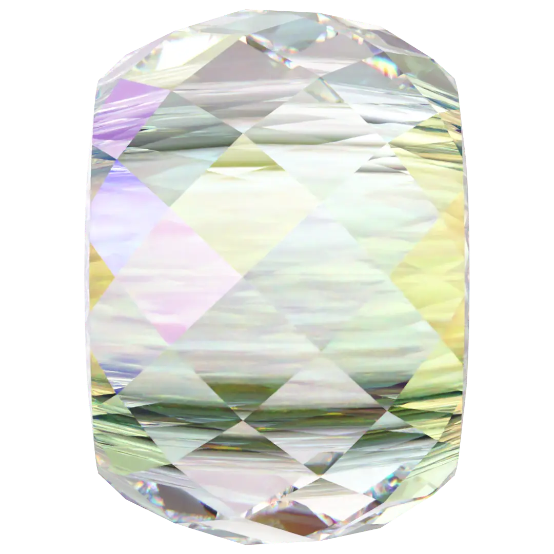 Swarovski Crystal Beads Briolette XXL Hole (5043) Crystal Shimmer 2X - Bluestreak Crystals