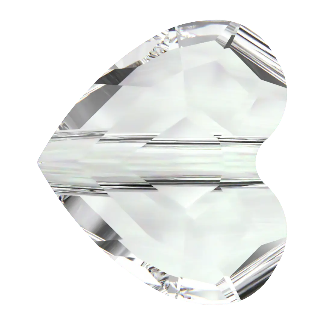 Swarovski Crystal Beads Love (5741) Crystal - Bluestreak Crystals