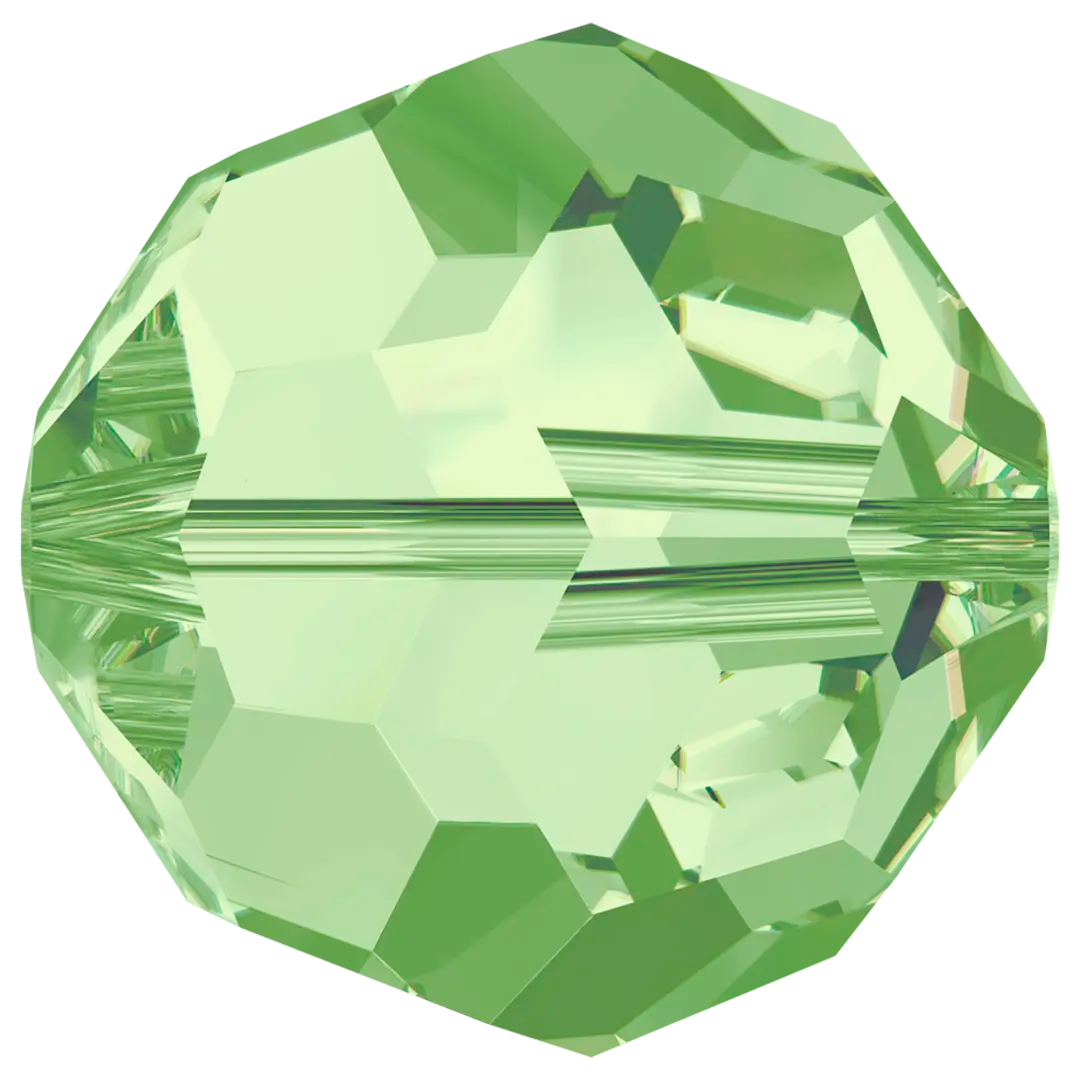 Swarovski Crystal Beads Round (5000) Peridot - Bluestreak Crystals