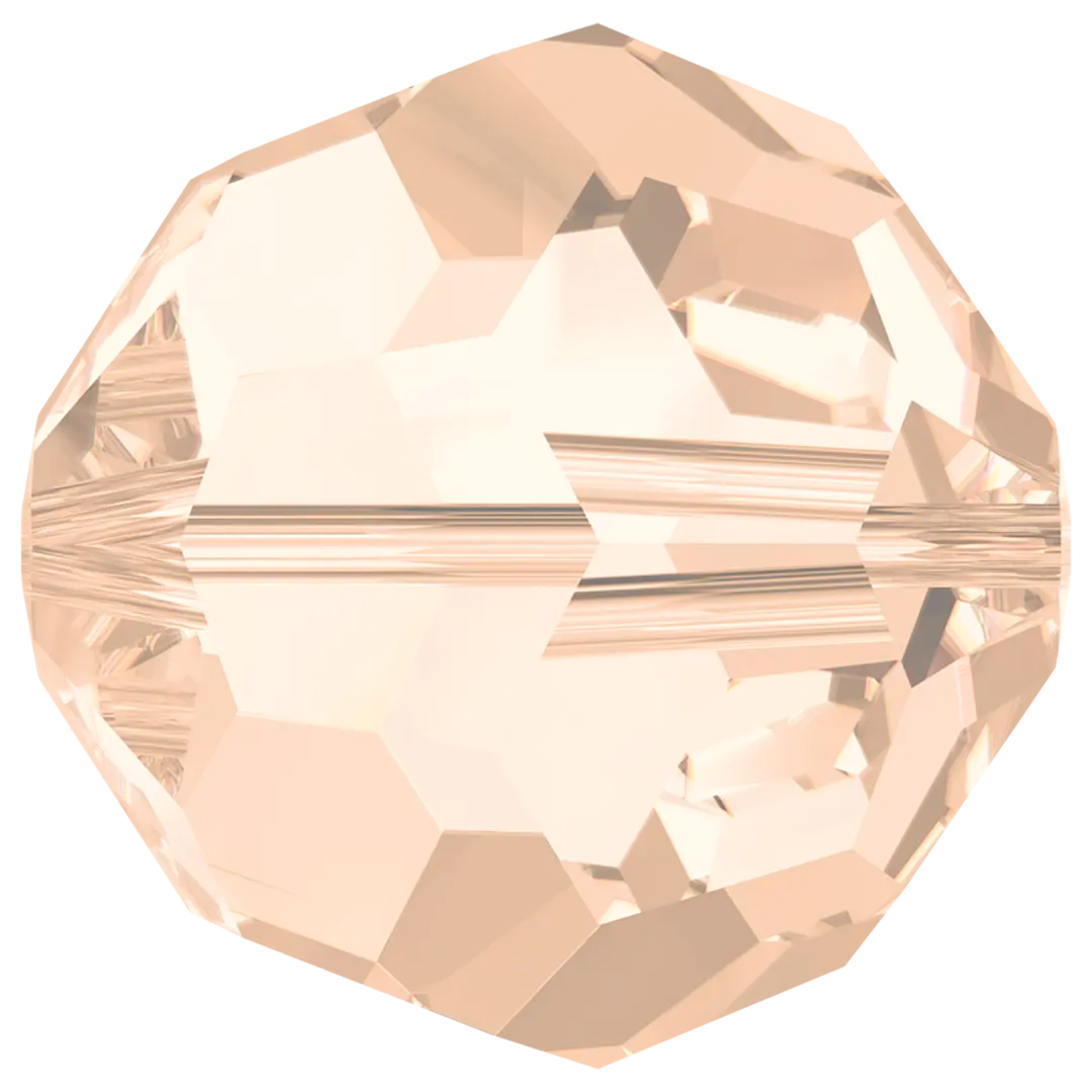 Swarovski Crystal Beads Round (5000) Silk - Bluestreak Crystals