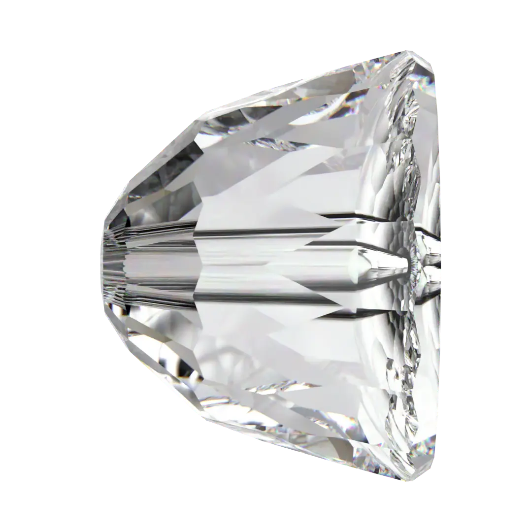 Swarovski Crystal Beads Small Dome (5542) Crystal - Bluestreak Crystals