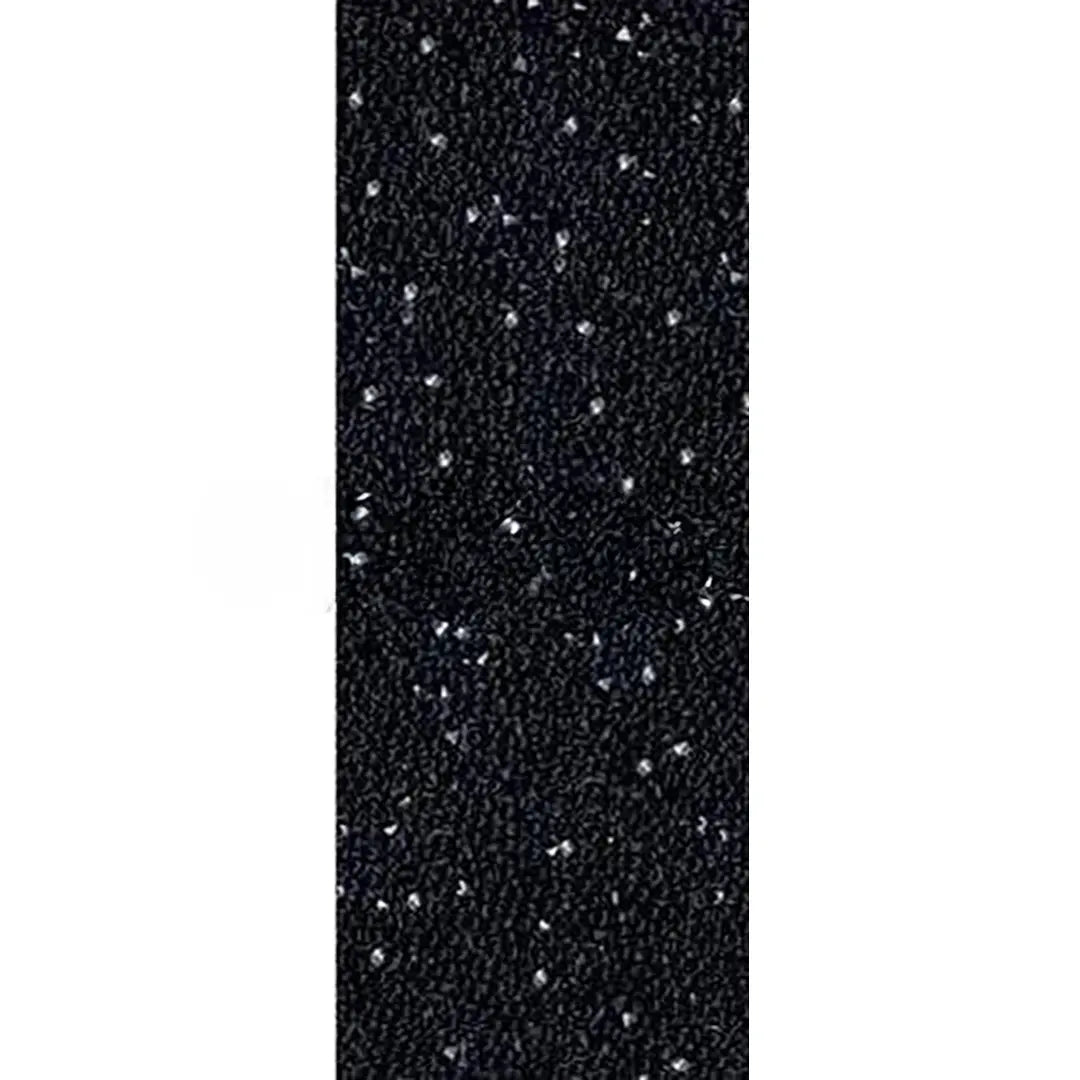 Swarovski Crystal Fabric Banding (57000) Jet Hematite - Bluestreak Crystals
