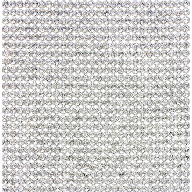 Swarovski Crystal Mesh Fine (40600) Non Hotfix Brushed Silver - Bluestreak Crystals
