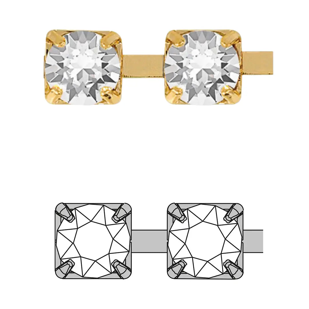 Swarovski Cup Chain (27104) SS29 Unplated - Bluestreak Crystals