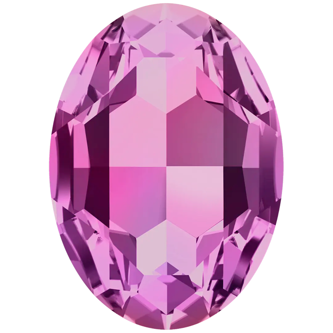 Swarovski Fancy Stones Big Oval (4127) Amethyst - Bluestreak Crystals