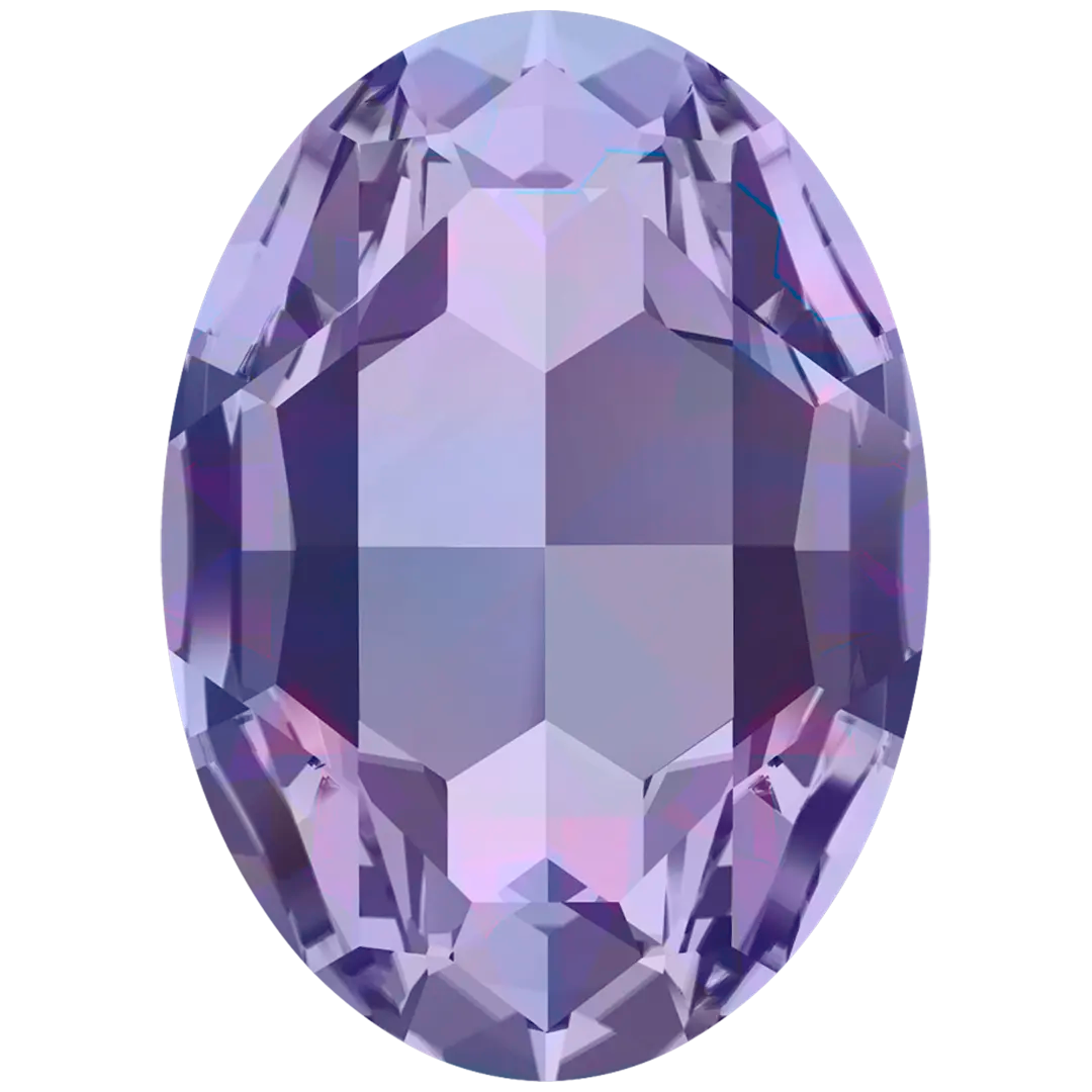 Swarovski Fancy Stones Big Oval (4127) Tanzanite - Bluestreak Crystals