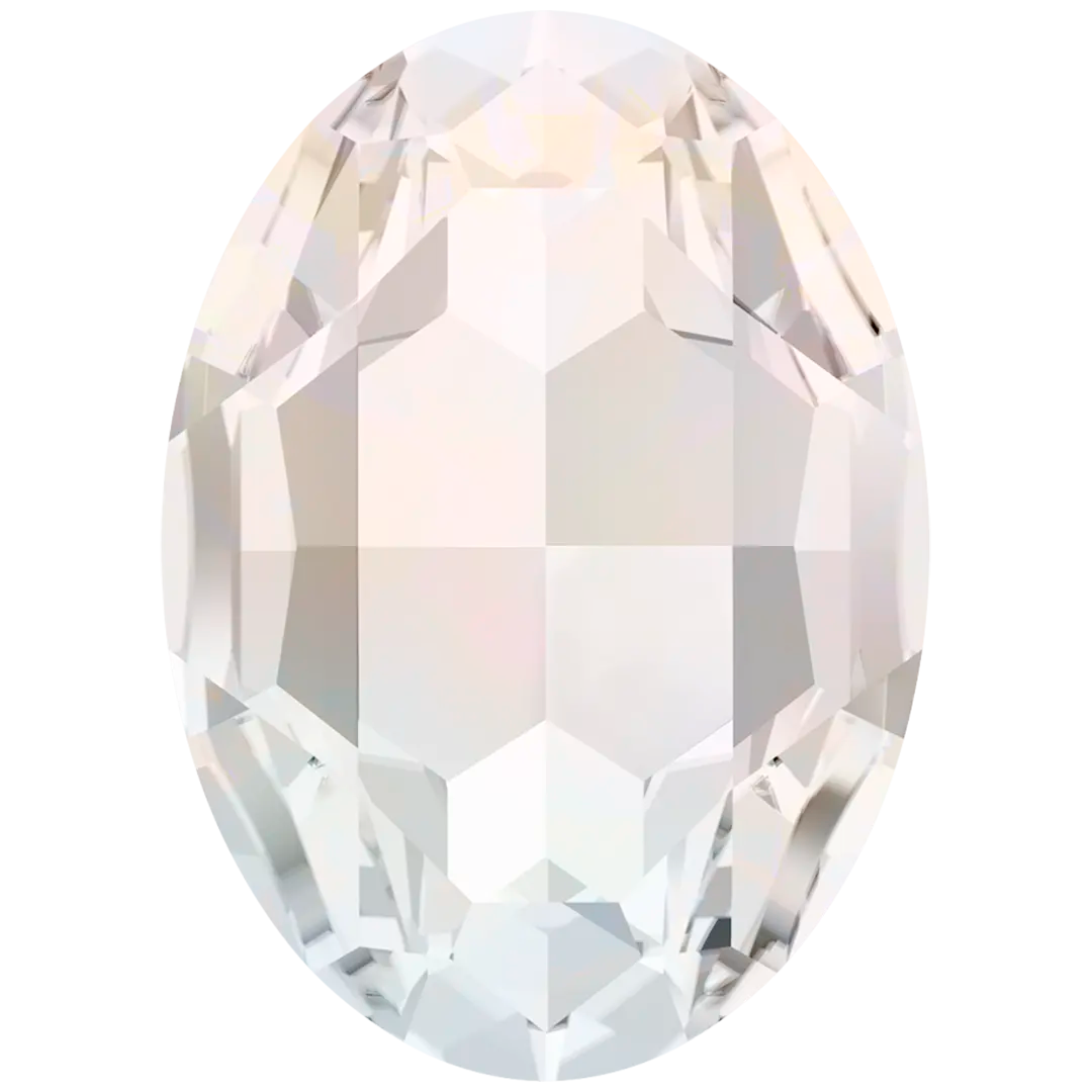 Swarovski Fancy Stones Big Oval (4127) White Opal - Bluestreak Crystals