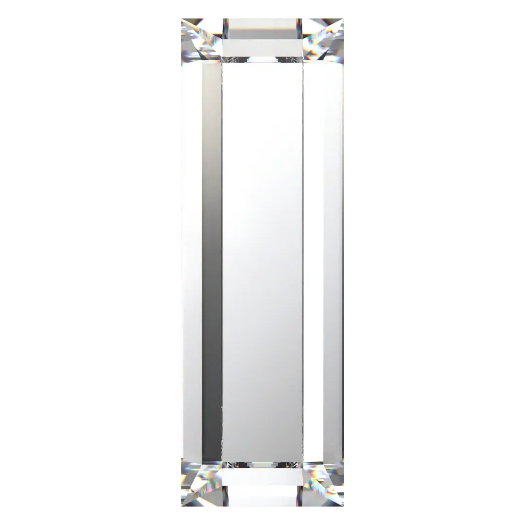 Swarovski Fancy Stones Small Baguette (4502) Crystal - Bluestreak Crystals