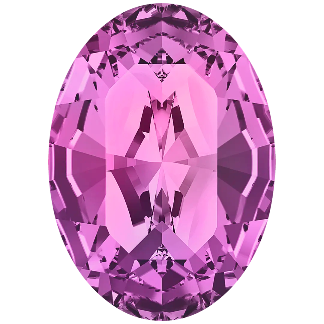 Swarovski Fancy Stones Xilion Oval (4128) Amethyst - Bluestreak Crystals