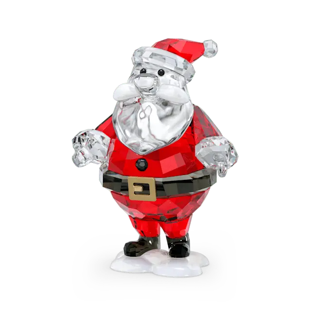 Swarovski Holiday Cheers Santa Claus - Bluestreak Crystals
