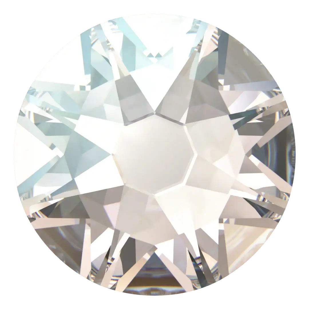 Swarovski Flat Back Crystals Non Hotfix (2000, 2058 & 2088) Crystal Moonlight - Bluestreak Crystals