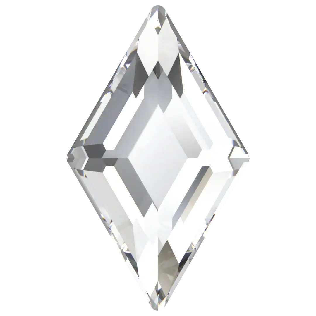 Swarovski Flat Back Crystals Non Hotfix Diamond (2773) Crystal - Bluestreak Crystals