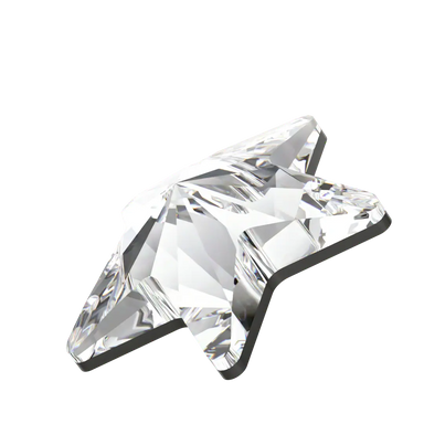 Swarovski Flat Back Crystals Non Hotfix Rivoli Star (2816) Crystal - Bluestreak Crystals