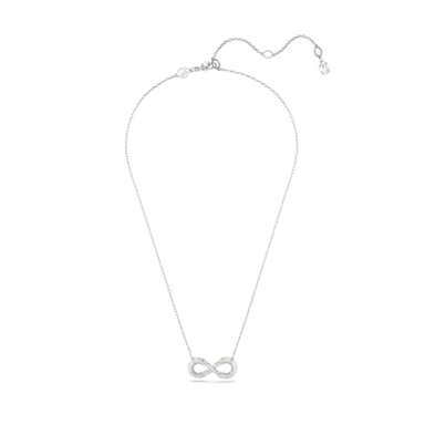 Swarovski Hyperbola Pendant Infinity White Rhodium Plated - Bluestreak Crystals