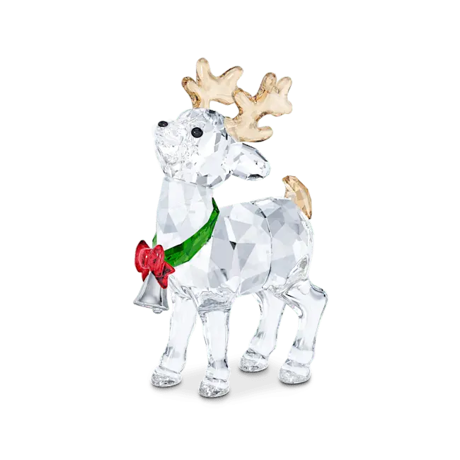 Swarovski Joyful Santa’s Reindeer - Bluestreak Crystals