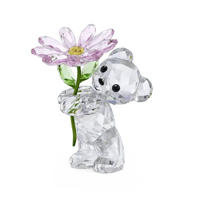 Swarovski Kris Bear A Daisy for You - Bluestreak Crystals