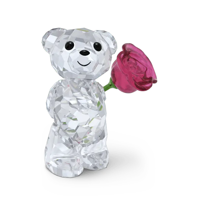 Swarovski Kris Bear A Rose with Love - Bluestreak Crystals