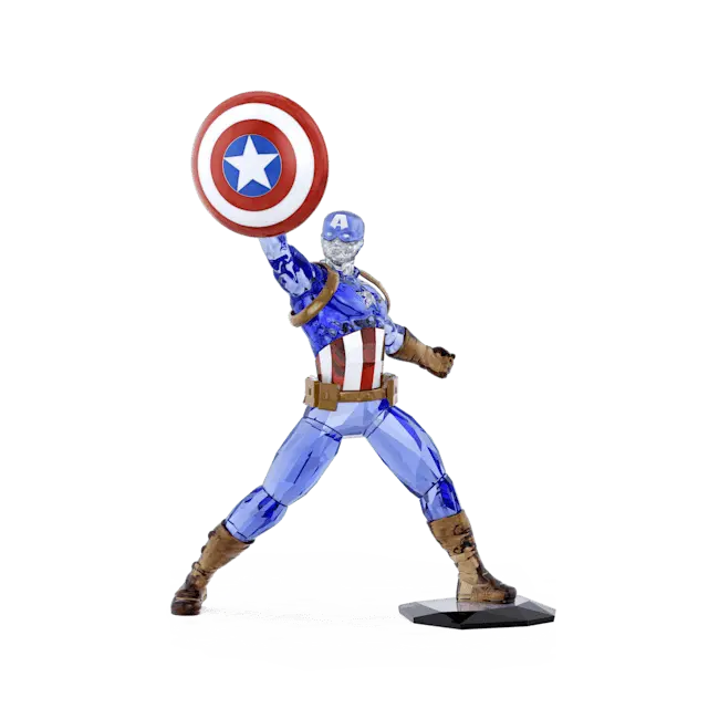 Swarovski Marvel Captain America - Bluestreak Crystals