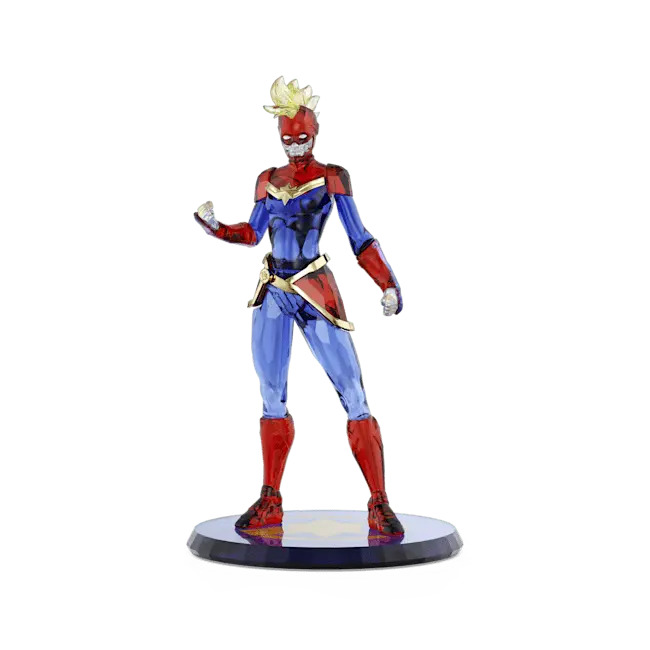 Swarovski Marvel Captain Marvel - Bluestreak Crystals