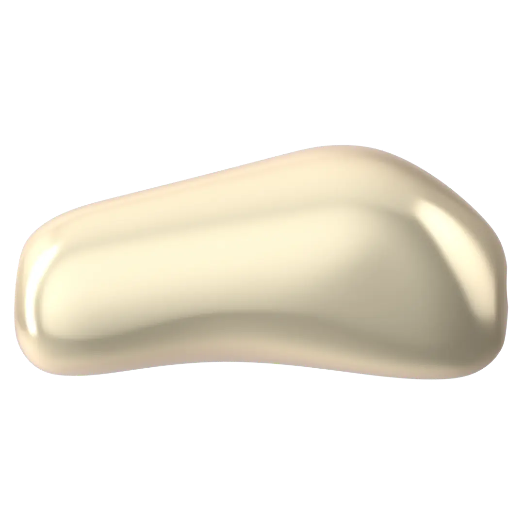Swarovski Pearls Baroque Elongated (5844) Crystal Cream - Bluestreak Crystals